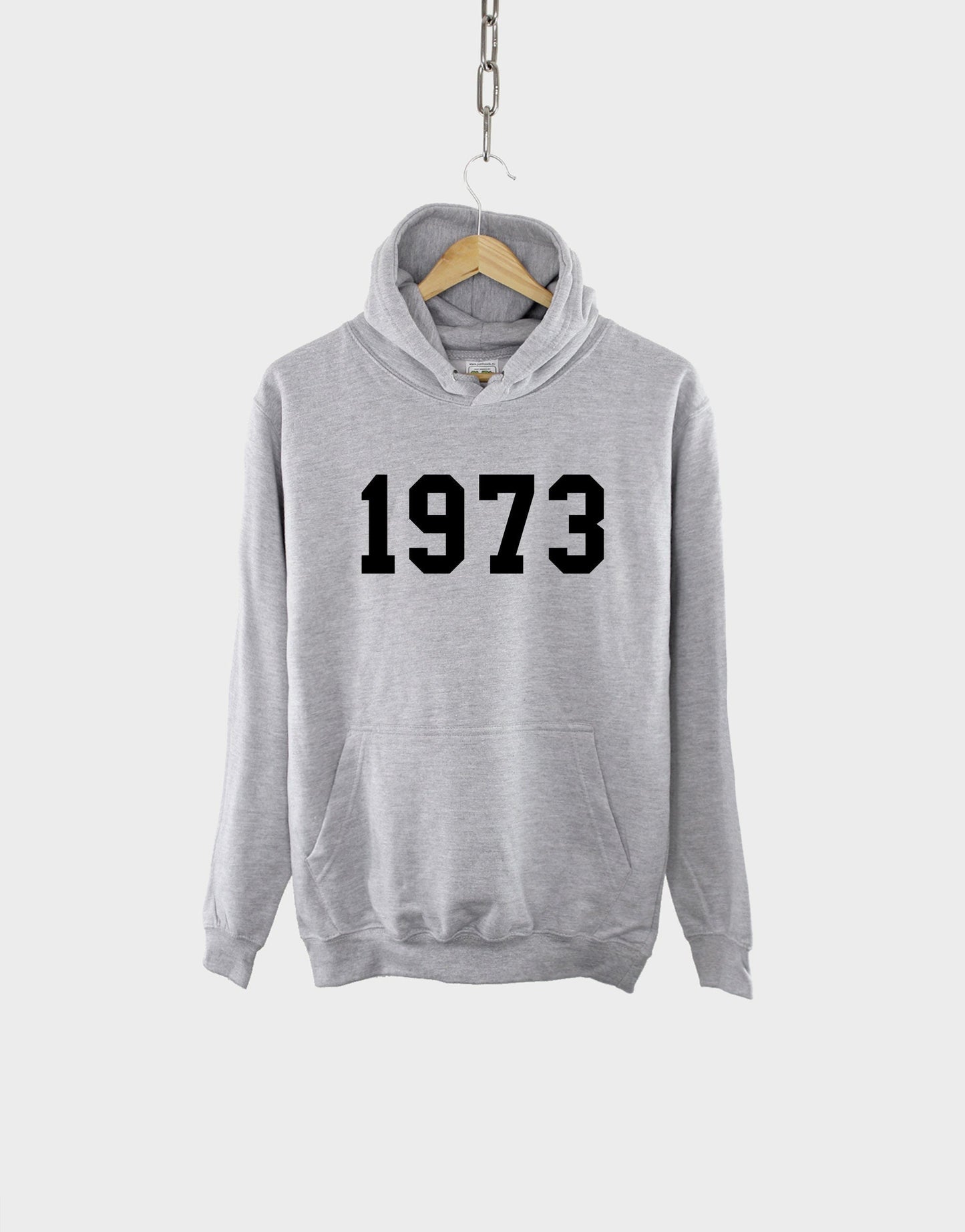 1973 50th Birthday Hoodie Shirt - Made In Year Numbers Hoody