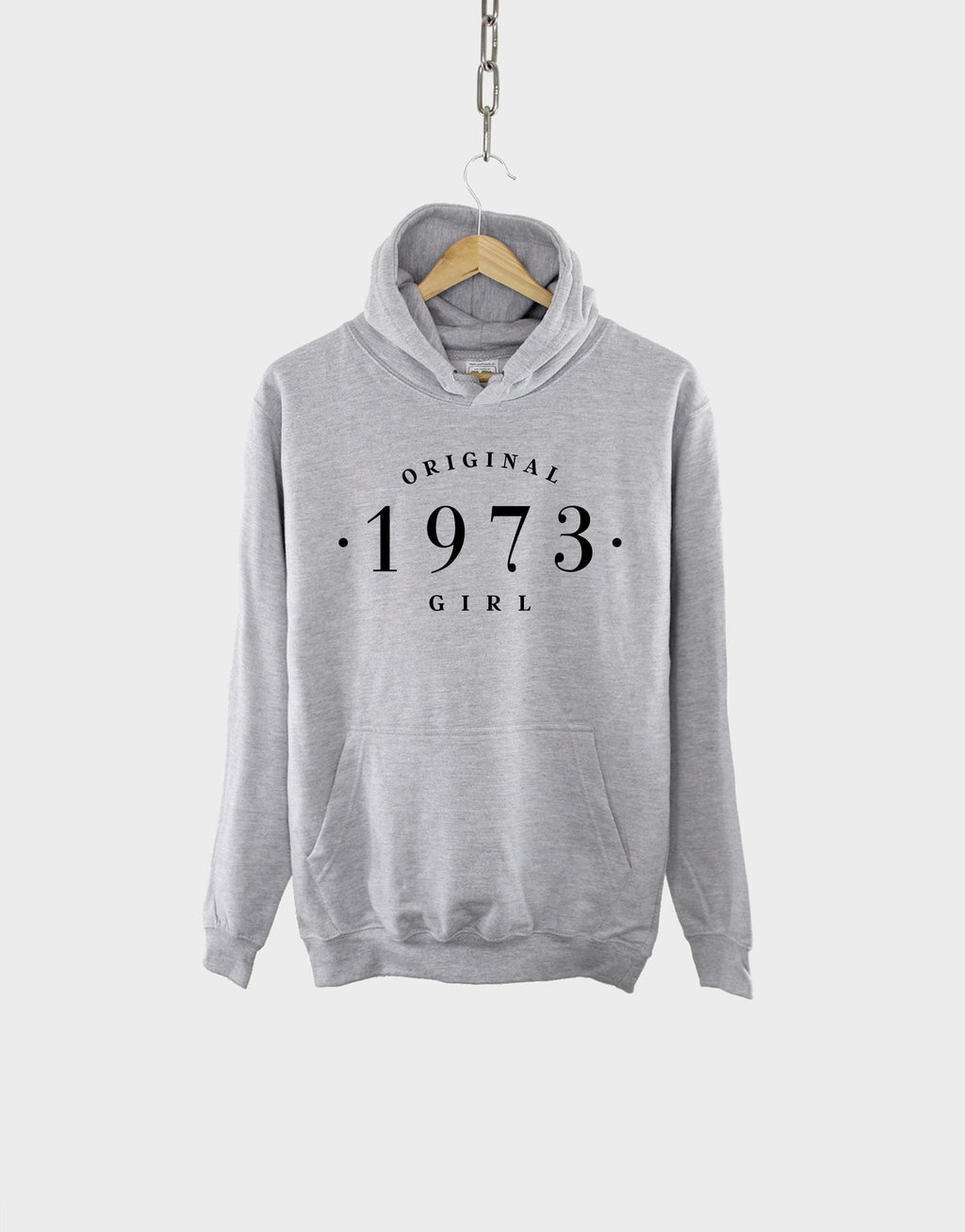 1973 Birthday Hoodie - 50th Birthday Vintage Hoodie - Womens Birth Year Hoody