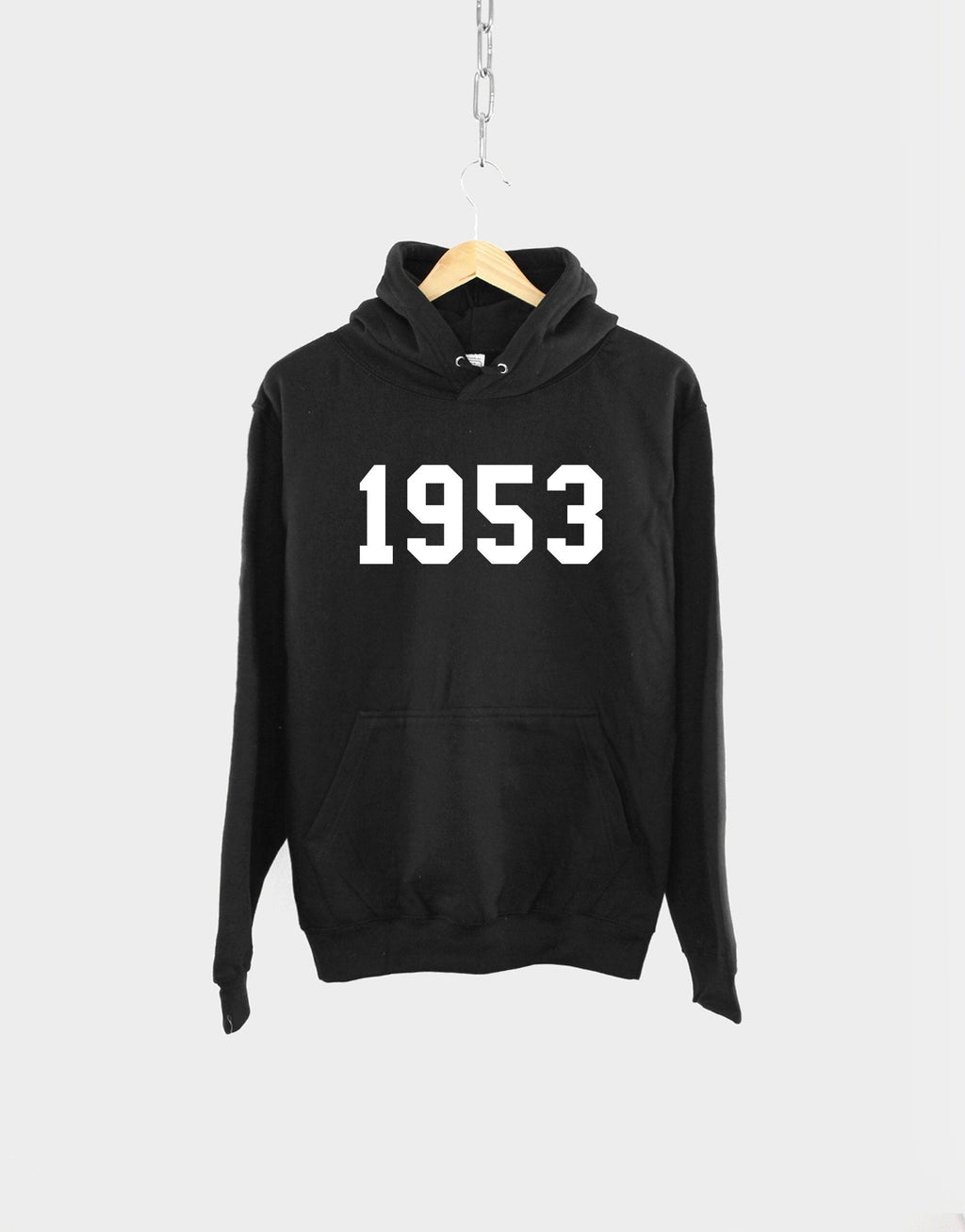 1953 70th Birthday Hoodie Shirt - Made In Year Numbers Hoody